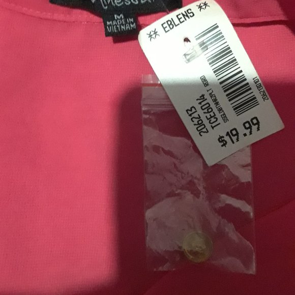 NWT shinestar sheer cut off top - Picture 2 of 3